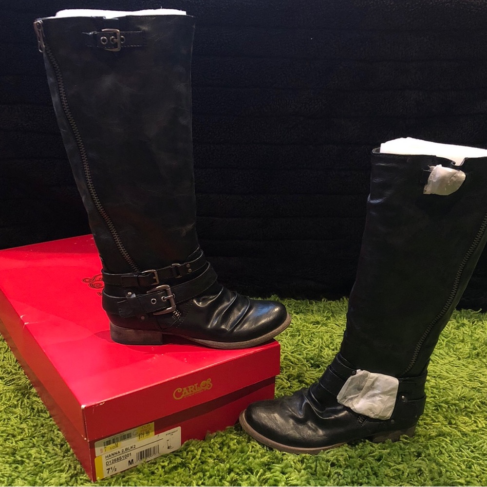 Carlos Santana Black Boots - NEW